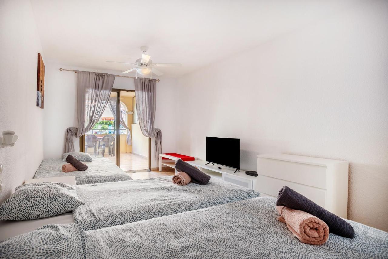 Castle Harbour Cozy Studio Heated Pool Los Cristianos Lovetenerife أرونا المظهر الخارجي الصورة