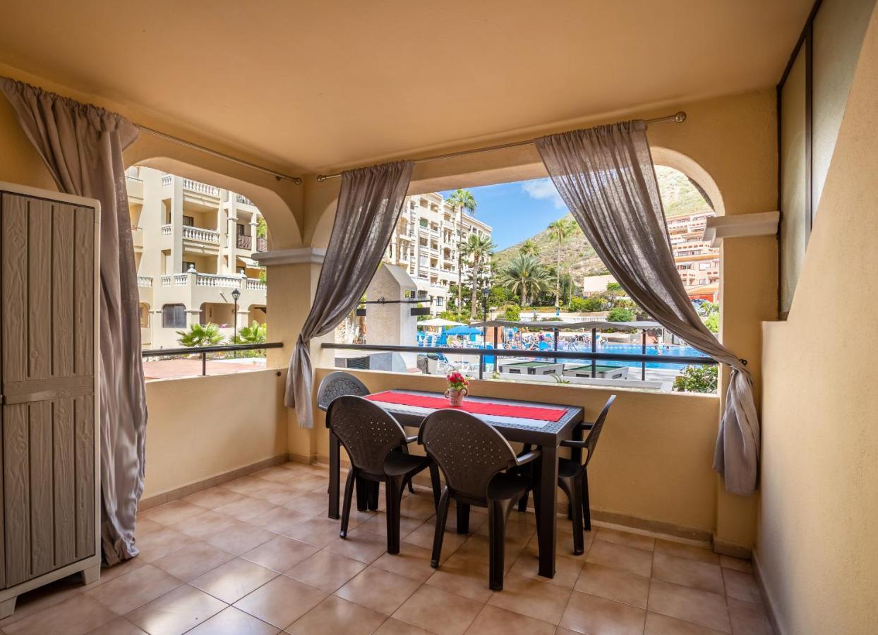 Castle Harbour Cozy Studio Heated Pool Los Cristianos Lovetenerife أرونا المظهر الخارجي الصورة